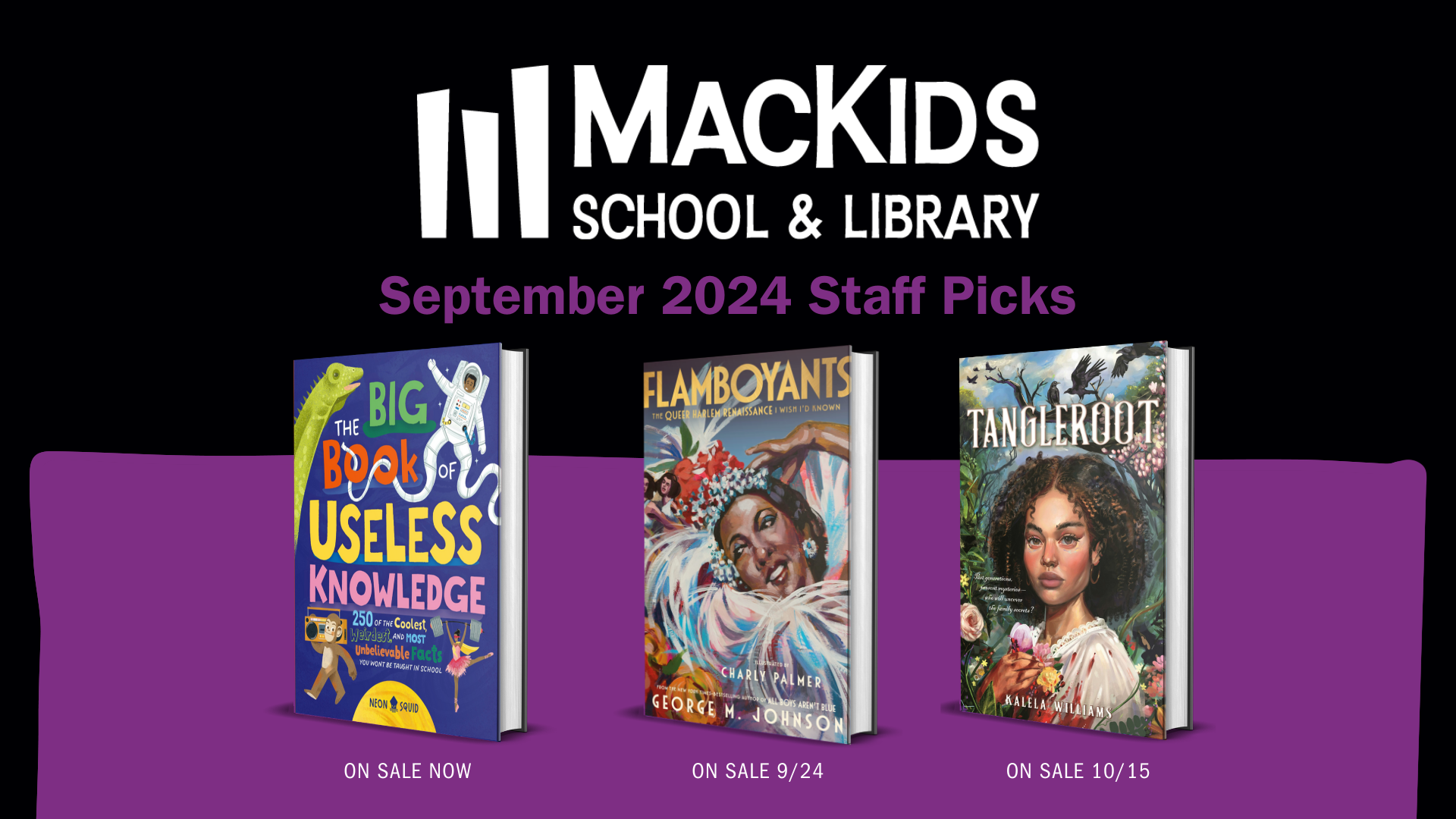 September 2024 Staff Picks